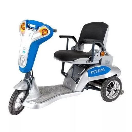 Tzora Titan 3 Folding 3-Wheel Mobility Scooter Hummer ES0026 Mobility Scooters Tzora Blue  