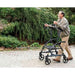 UpWalker Lite Upright Walker Rollator With Seat And Brakes Walkers UpWalker   