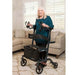 UpWalker Lite Upright Walker Rollator With Seat And Brakes Walkers UpWalker   