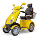 EWheels EW-72 Mobility Scooter Heavy Duty 4-Wheel Mobility Scooters EWheels Yellow  